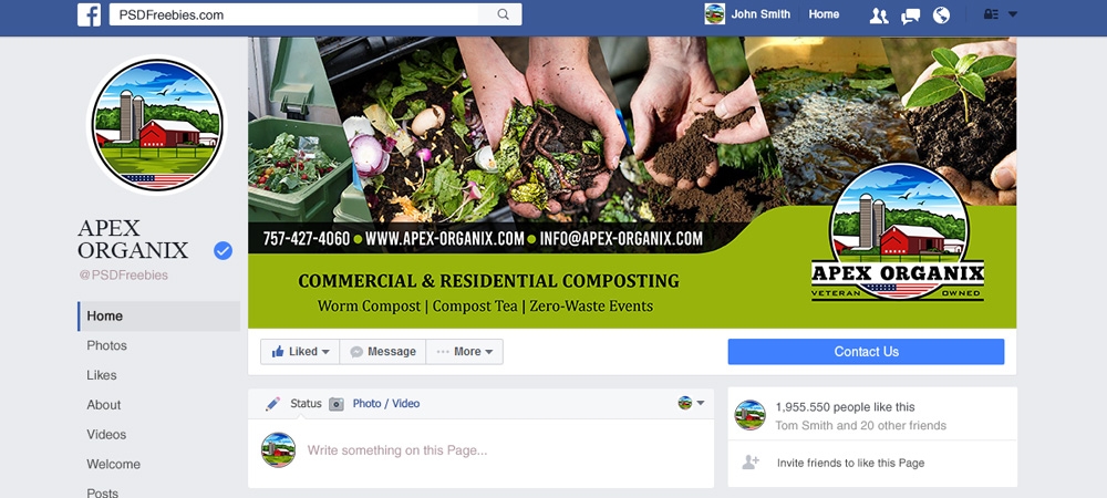 Apex Organix logo design by Gelotine