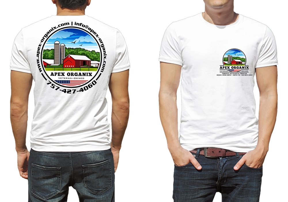 Apex Organix logo design by Gelotine