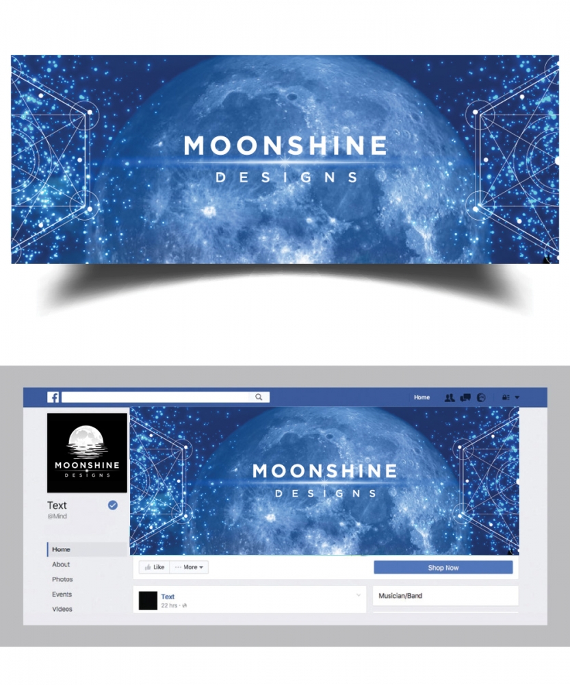 Moonshine Designs logo design by Upoops