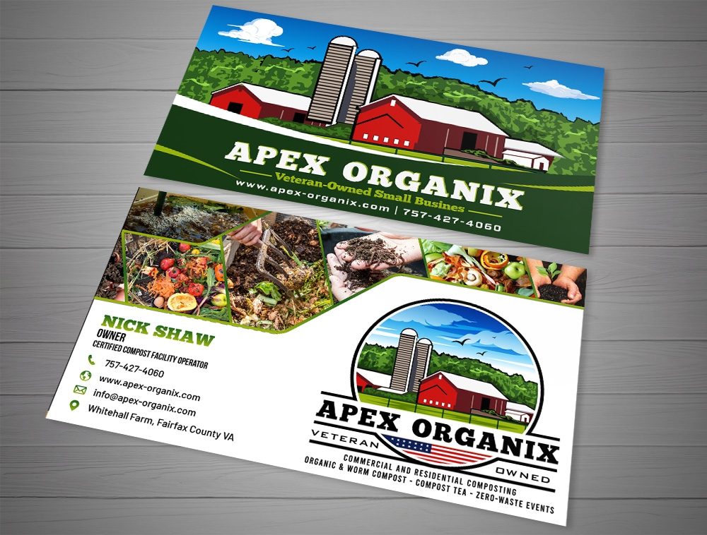 Apex Organix logo design by Niqnish