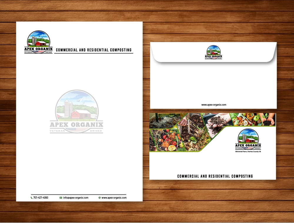 Apex Organix logo design by Niqnish