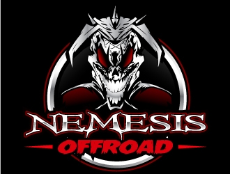 Nemesis Offroad logo design by Suvendu