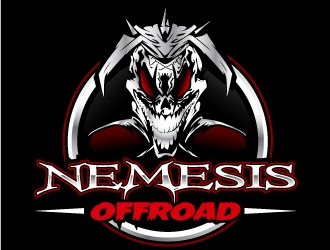 Nemesis Offroad logo design by Suvendu