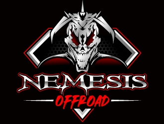Nemesis Offroad logo design by Suvendu