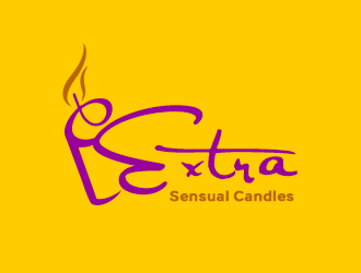 Extra Sensual Candles logo design by Gwerth