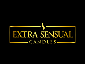 Extra Sensual Candles logo design by enzidesign