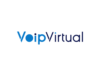 VoipVirtual.com logo design by FloVal