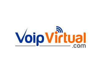 VoipVirtual.com logo design by serprimero