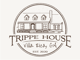 Trippe House logo design by GemahRipah