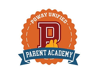 Poway Unified Parent Academy logo design by gitzart