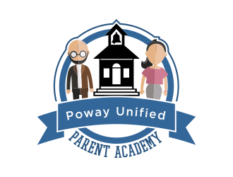 Poway Unified Parent Academy logo design by Dhieko