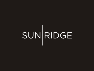 Sun Ridge  logo design by bricton