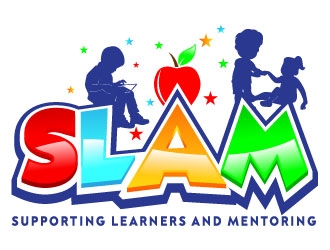 SLAM - Supporting Learners and Mentoring logo design by Suvendu