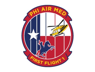 PHI Air Med logo design by Webphixo