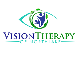 Vision Therapy of Northlake logo design by 3Dlogos