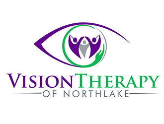 Vision Therapy of Northlake logo design by 3Dlogos