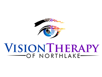 Vision Therapy of Northlake logo design by 3Dlogos