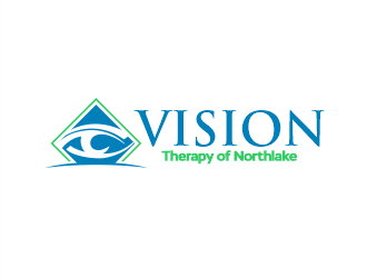 Vision Therapy of Northlake logo design by Gwerth
