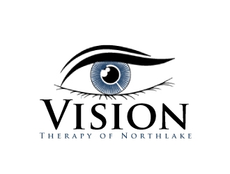 Vision Therapy of Northlake logo design by AamirKhan