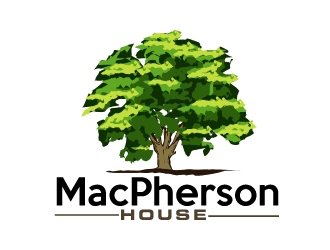 MacPherson House  logo design by AamirKhan
