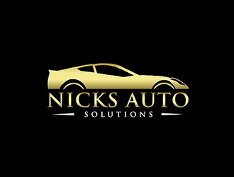 Nicks Auto Solutions logo design by PrimalGraphics