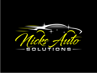 Nicks Auto Solutions logo design by icha_icha