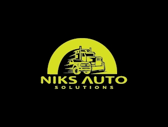 Nicks Auto Solutions logo design by aiqodesain