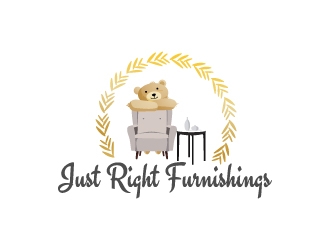 Just Right Furnishings logo design by kasperdz