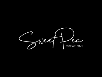 Sweet Pea Creations logo design by qqdesigns