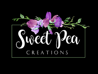 Sweet Pea Creations logo design by 3Dlogos