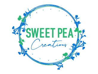 Sweet Pea Creations logo design by Ultimatum