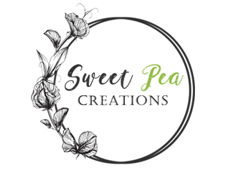 Sweet Pea Creations logo design by Nunku