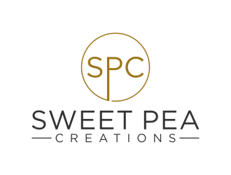 Sweet Pea Creations logo design by BlessedArt