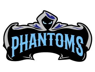 Phantoms logo design by aryamaity