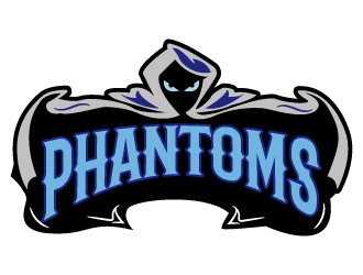 Phantoms logo design by aryamaity