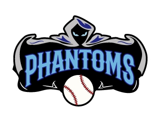 Phantoms logo design by aryamaity