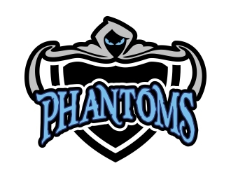 Phantoms logo design by dibyo
