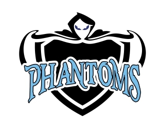 Phantoms logo design by dibyo