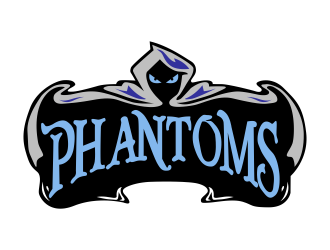 Phantoms logo design by qqdesigns