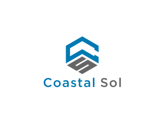 Coastal Sol logo design by logitec