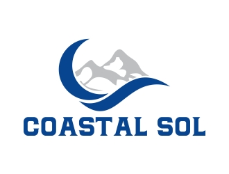 Coastal Sol logo design by cikiyunn