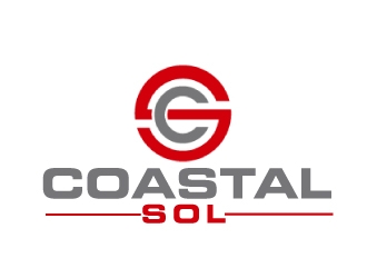 Coastal Sol logo design by AamirKhan
