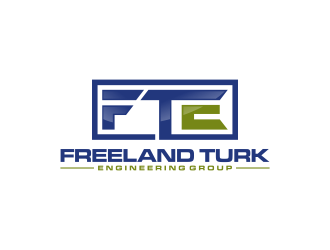 Freeland Turk Engineering Group logo design by Shina