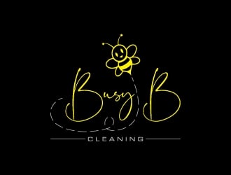 Busy B Cleaning logo design by pambudi