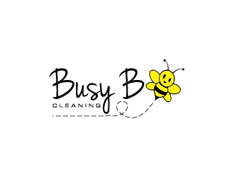 Busy B Cleaning logo design by pambudi