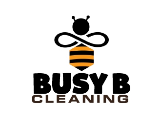 Busy B Cleaning logo design by AamirKhan