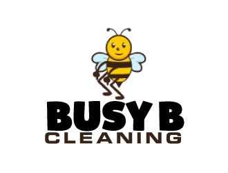 Busy B Cleaning logo design by AamirKhan