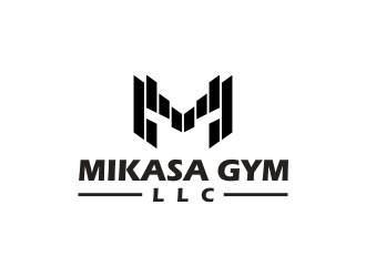 Mikasa Gym LLC logo design by protein