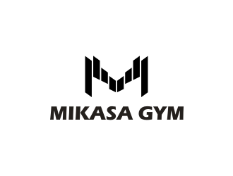 Mikasa Gym LLC logo design by protein