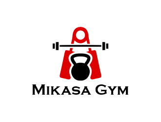 Mikasa Gym LLC logo design by Gwerth